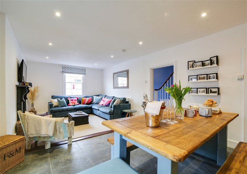 Relax in the living area at Church Hill House, Port Isaac