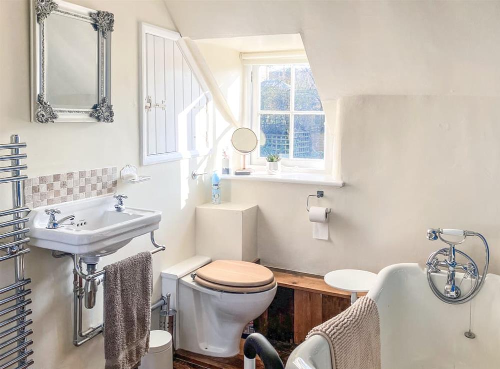 Bathroom at Church House Cottage in Stour Provost, near Gillingham, Dorset