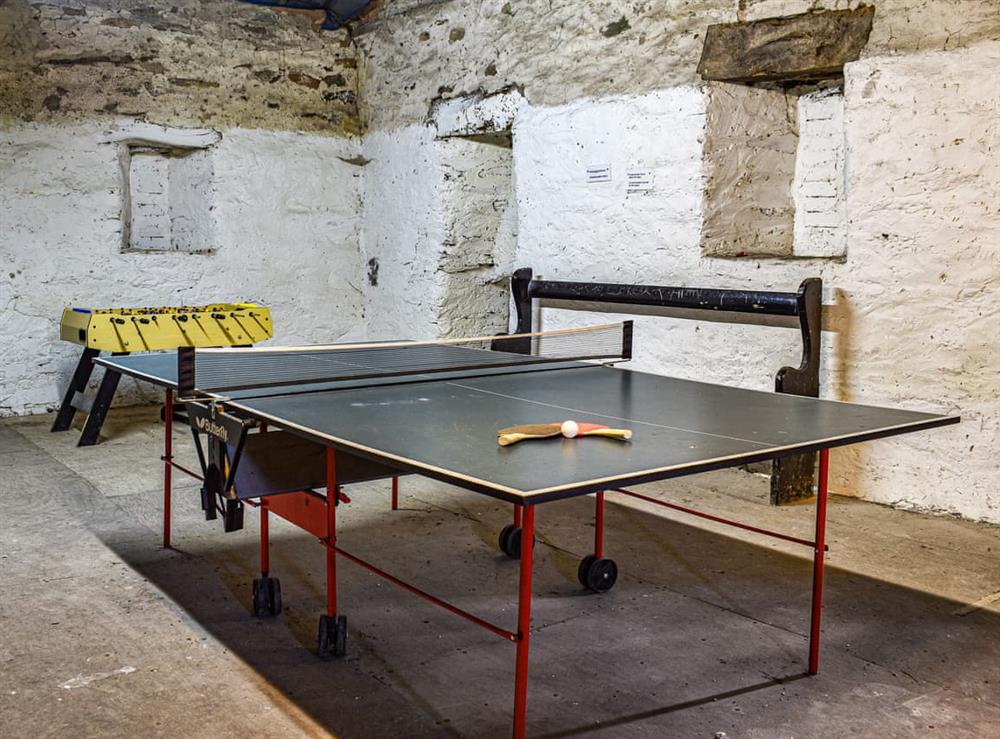 Games room at Church House Cottage in Ulpha, near Brighton-In-Furness, Cumbria