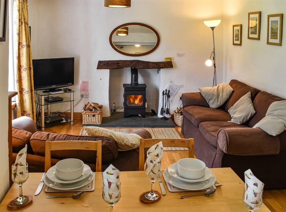 Living room/dining room at Church House Cottage in Ulpha, near Brighton-In-Furness, Cumbria