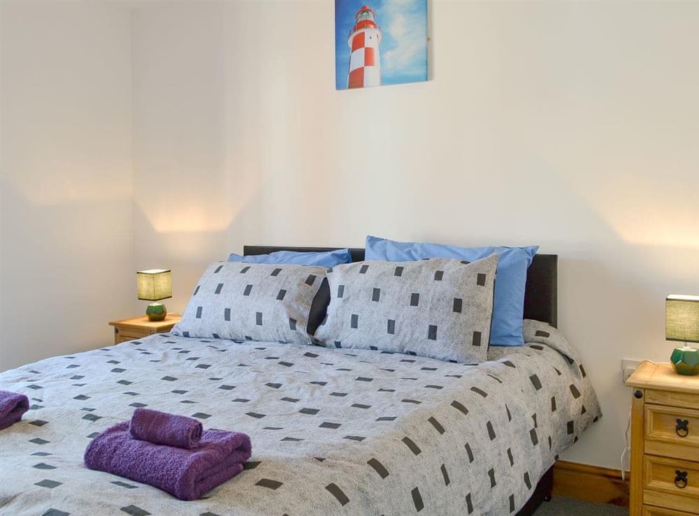 Comfy double bedroom at Psalm Cottage, 