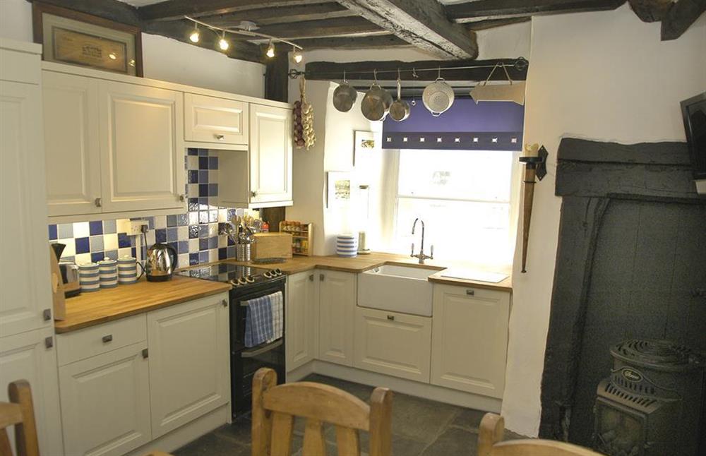 Another view of the kitchen at Church House, Looe