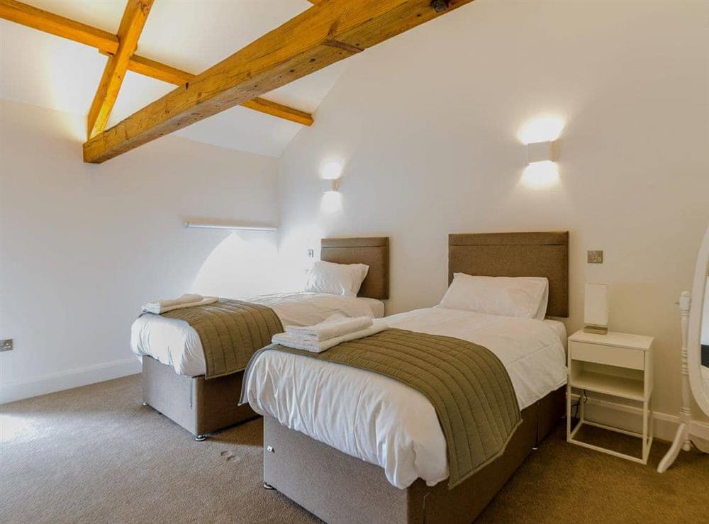 Twin bedroom at Church Manor in Carlton in Coverdale, near Leyburn, North Yorkshire