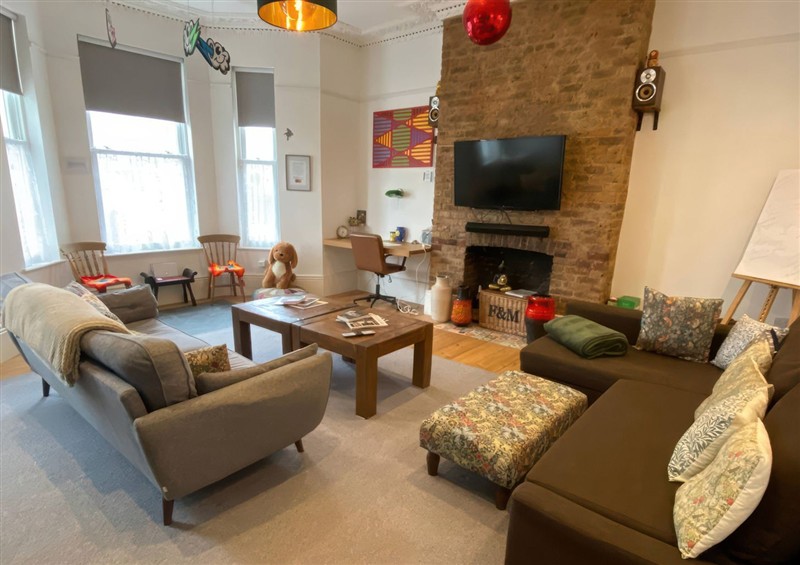 The living area at Church Retreat, St Leonards-On-Sea