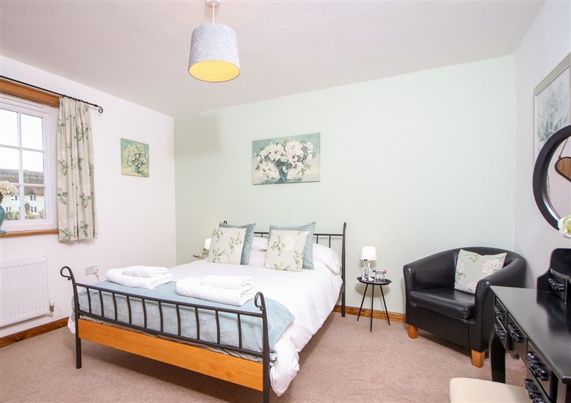 One of the 5 bedrooms at Church Thatch, Abbotskerswell