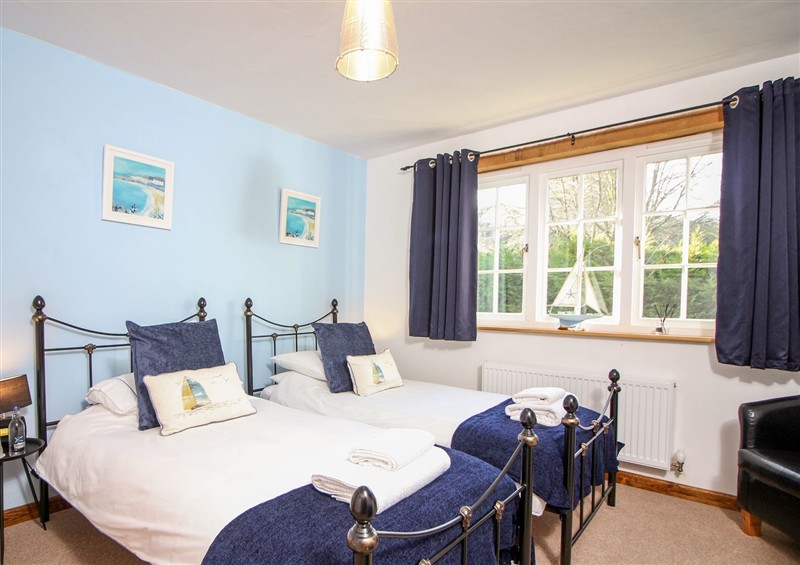 This is a bedroom at Church Thatch, Abbotskerswell