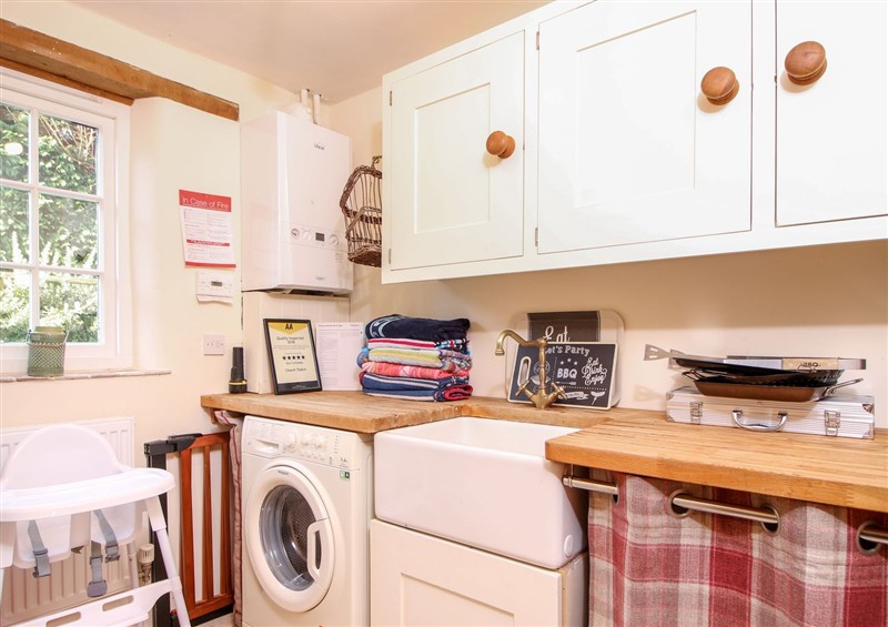 This is the kitchen at Church Thatch, Abbotskerswell