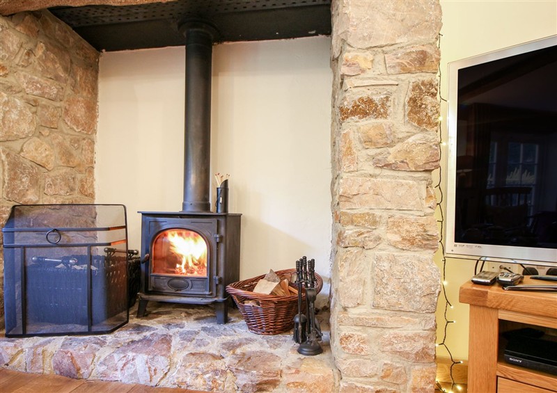 This is the living room at Church Thatch, Abbotskerswell