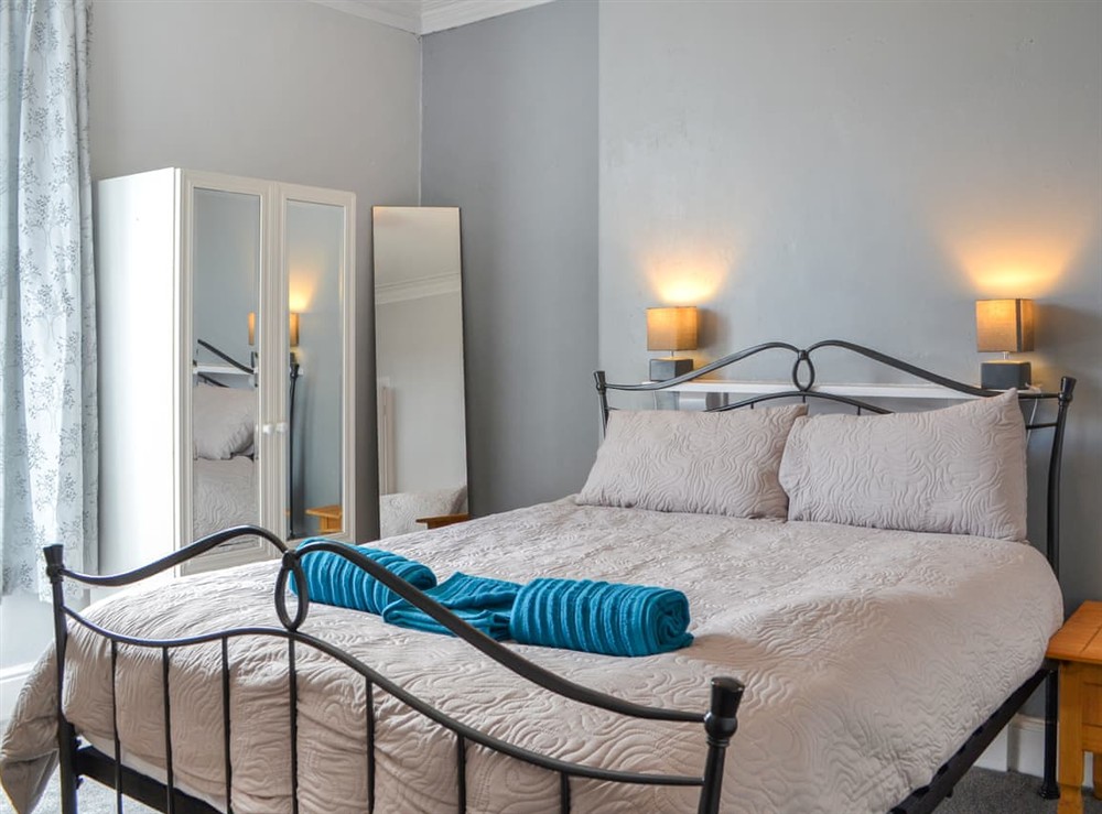 Double bedroom at Church View Apartment in Bridlington, North Humberside
