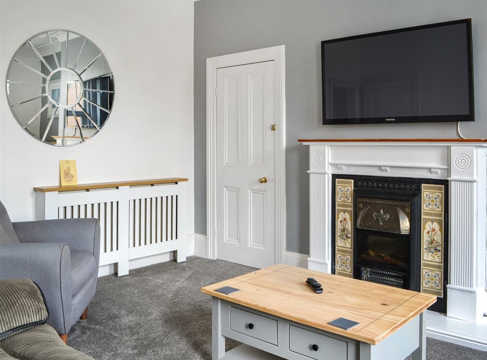 Living area at Church View Apartment in Bridlington, North Humberside
