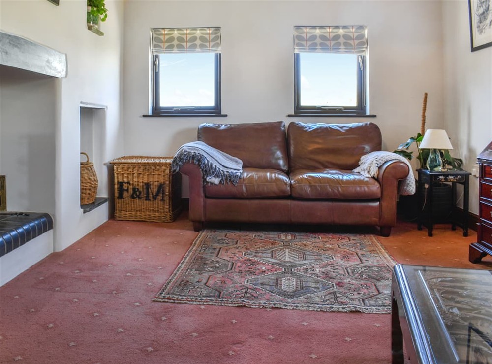 Living area (photo 3) at Church View Apartment in Parkham, near Bideford, Devon