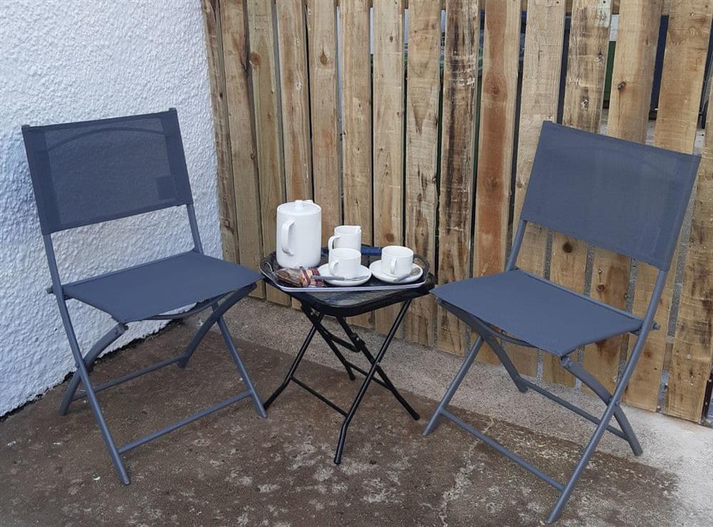 Rear courtyard at Church View in Cockermouth, Cumbria