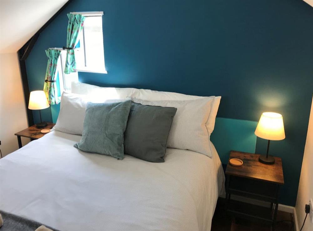Barn family bedroom at Church View Cottage and Barn in Hatherleigh, near Okehampton, Devon