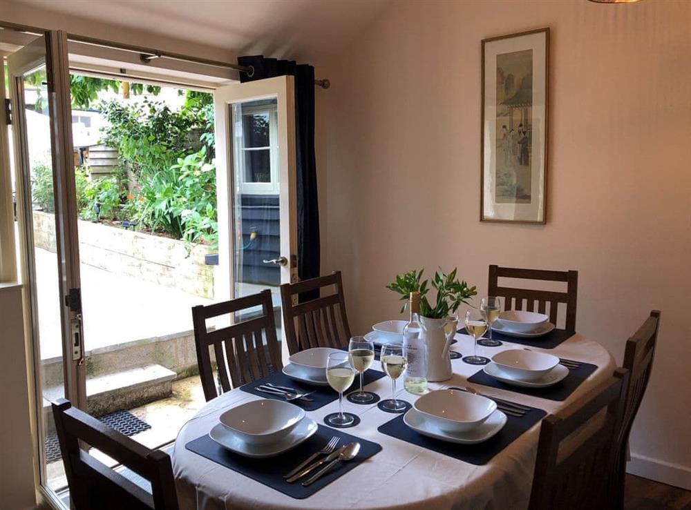 Cottage dining room at Church View Cottage and Barn in Hatherleigh, near Okehampton, Devon