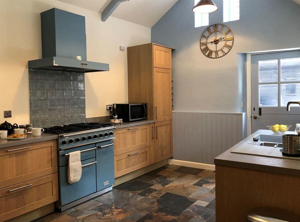 Cottage kitchen (photo 2) at Church View Cottage and Barn in Hatherleigh, near Okehampton, Devon