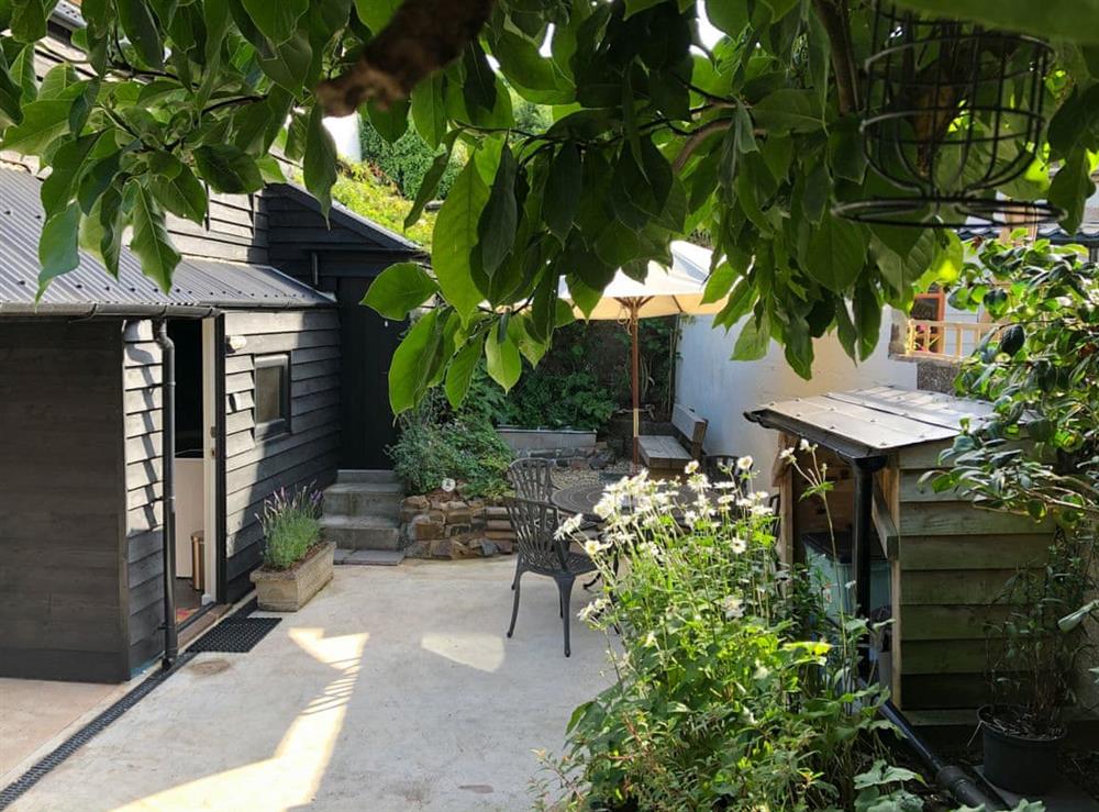 Patio (photo 3) at Church View Cottage and Barn in Hatherleigh, near Okehampton, Devon