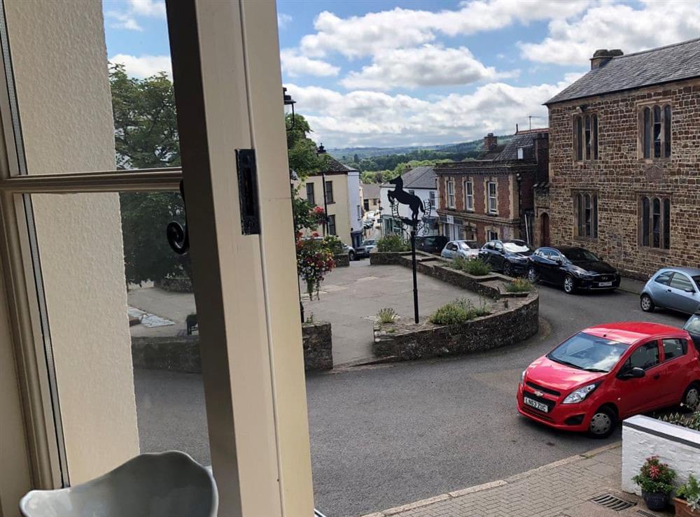 View at Church View Cottage and Barn in Hatherleigh, near Okehampton, Devon