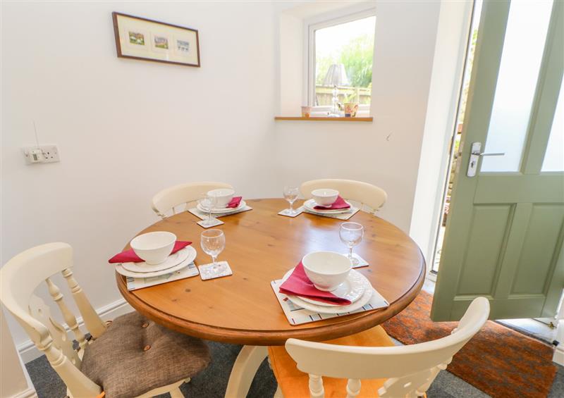 The dining room at Church View Cottage, Cockfield