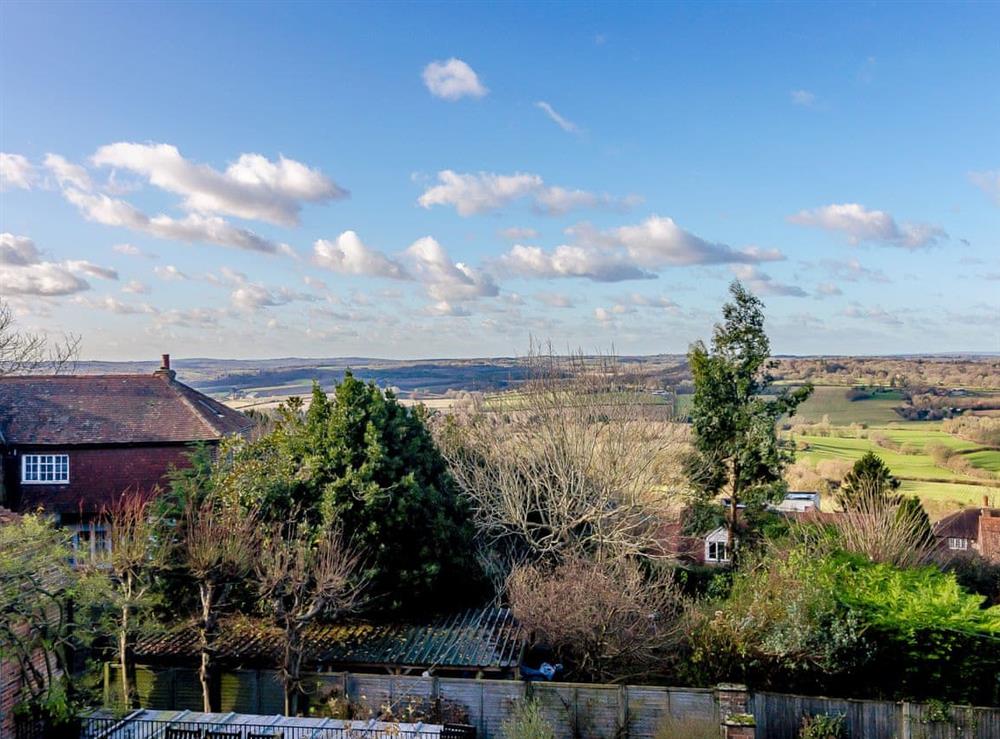 Beautiful views of the surrounding countryside at Church View Cottage in Goudhurst, England