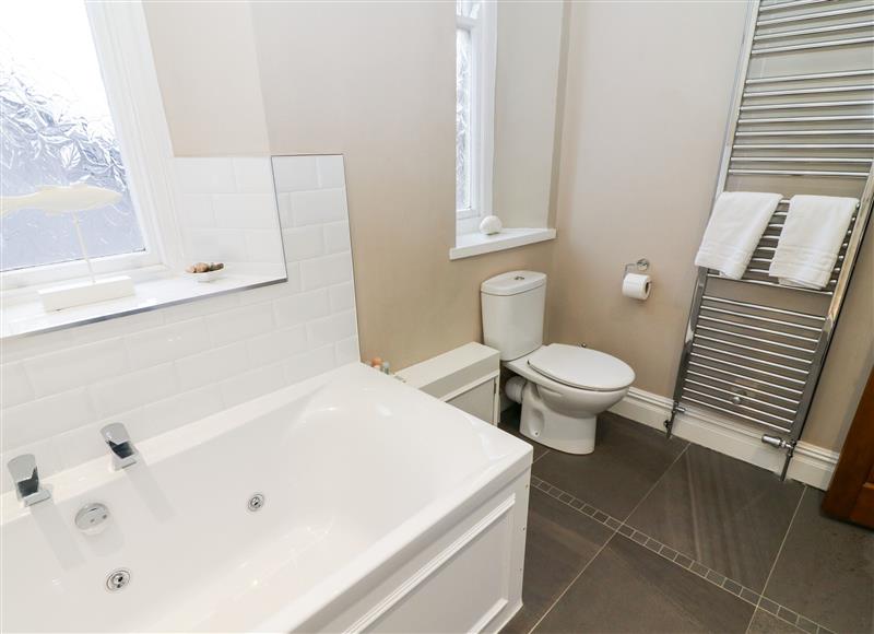 This is the bathroom at Church View, Grange-Over-Sands