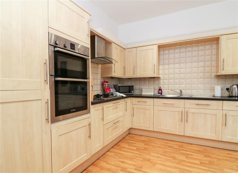 This is the kitchen at Church View, Grange-Over-Sands