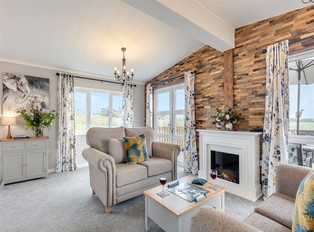 Open plan living space at Church View in Kinlet, near Bewdley, Shropshire