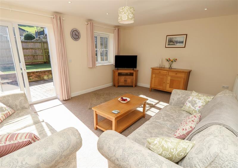 The living area at Church View, Niton
