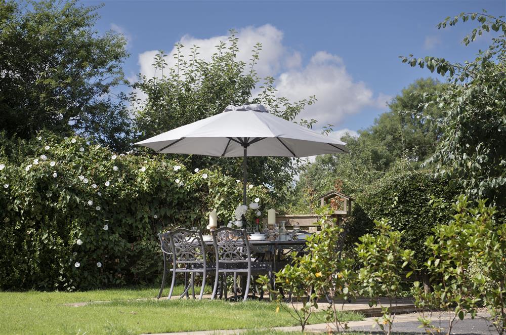 The perfect place for alfresco dining at Church View, Nunnington