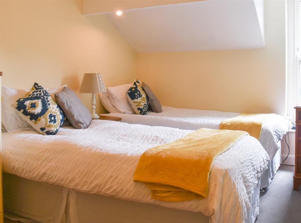 Twin bedroom at Church View in Skipton, North Yorkshire