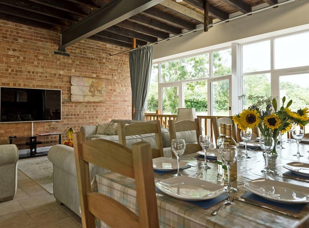 Beautifully presented living/dining room (photo 2) at Church View in Wainfleet St. Mary, near Skegness, Lincolnshire