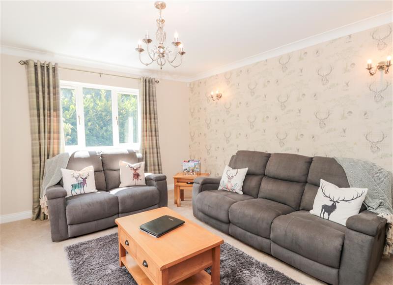 This is the living room at Church View, Withernwick near Aldbrough