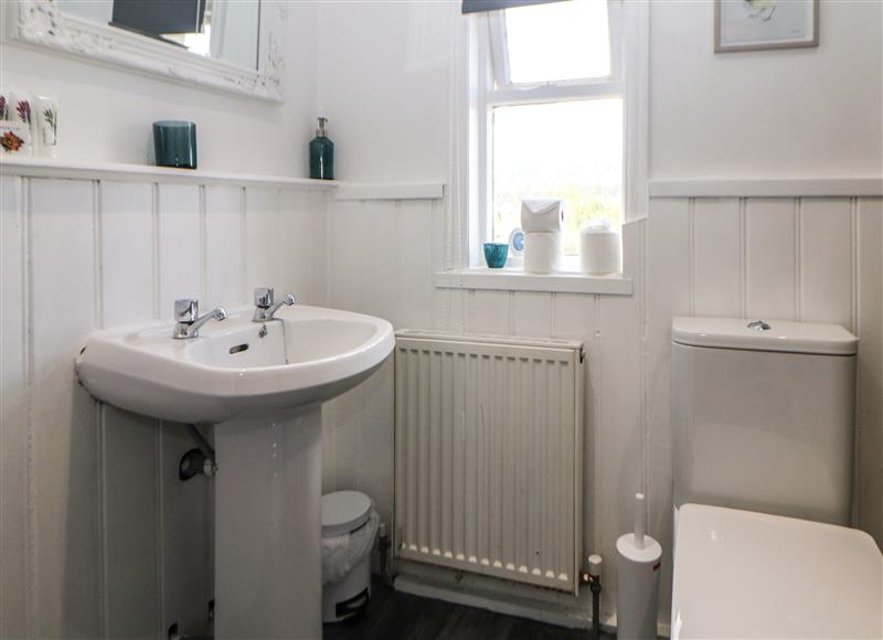 The bathroom at Churchside House, Matlock