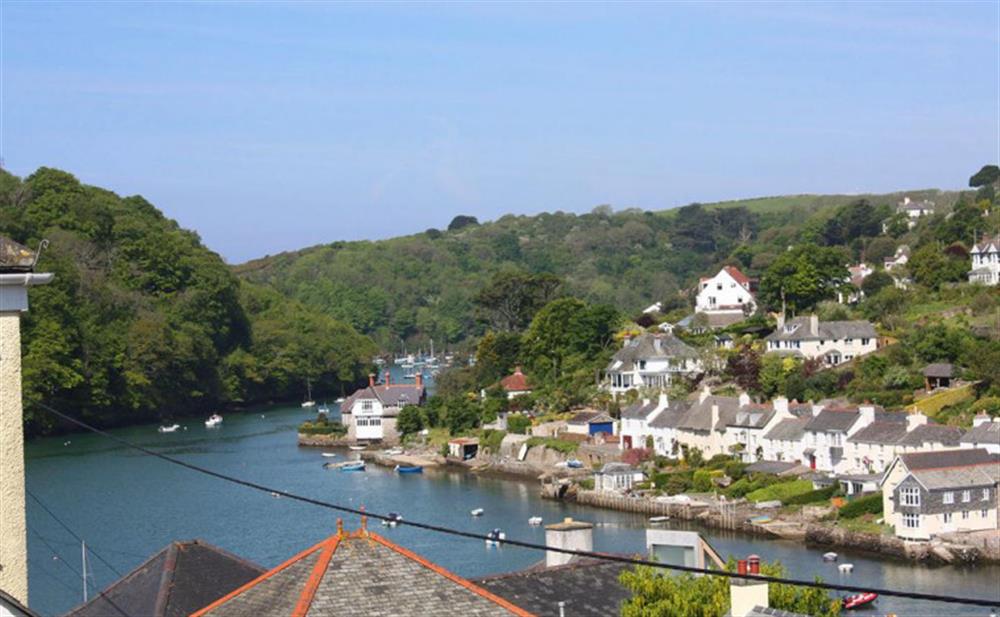 The view to The Pool at the mouth of the estuary. at Churchunder in Noss Mayo