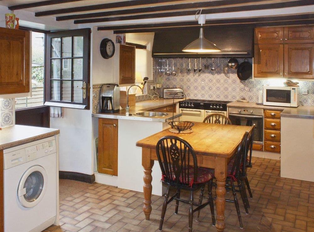 Kitchen/diner at Churchview House in Winterbourne Abbas, near Dorchester, Dorset