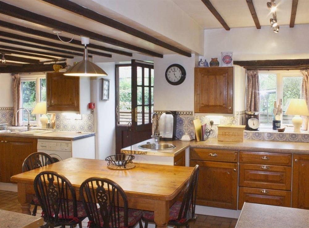 Kitchen at Churchview House in Winterbourne Abbas, near Dorchester, Dorset