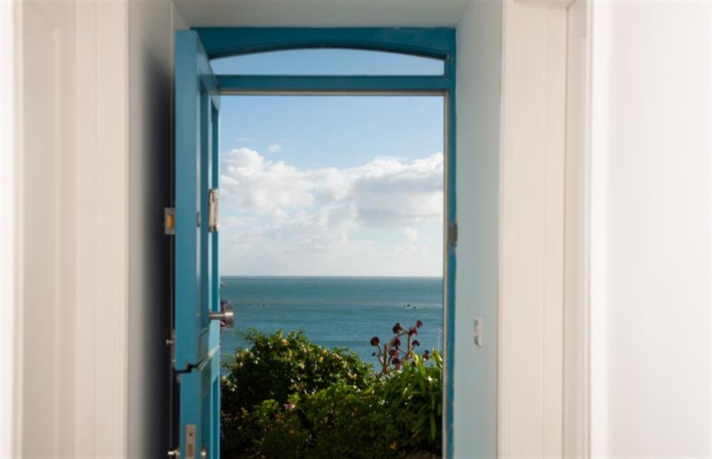 Step out the front door straight onto the South West Coast Path at Chy an Mor, Coverack