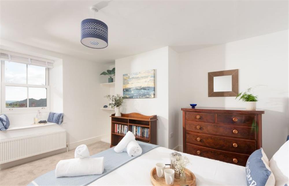 Wake up to more stunning views in bedroom three at Chy an Mor, Coverack