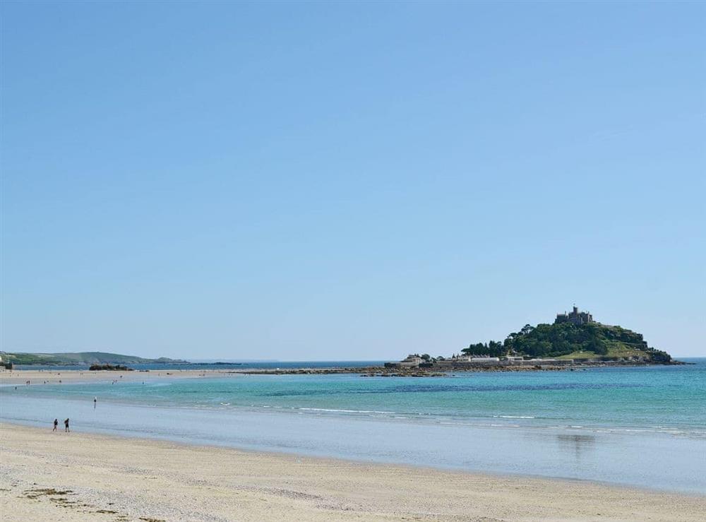St. Michaels Mount at Chy an Mor in Falmouth, Cornwall