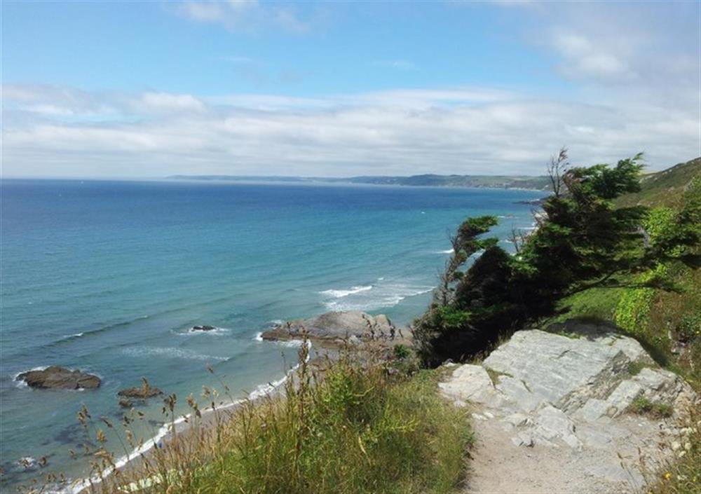 Whitsand Bay along the South East coast of Cornwall at Chy An Nor in Looe