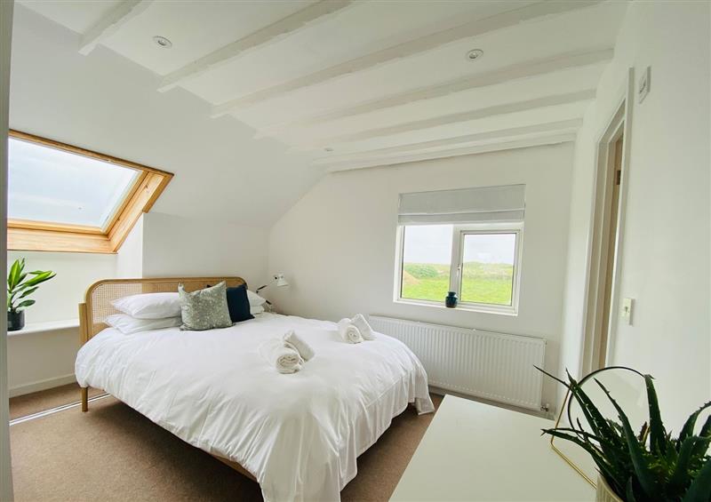 One of the bedrooms at Chy Dewetha, Trenance near Mawgan Porth