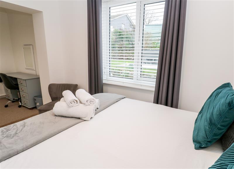 One of the bedrooms at Chy Pedn, Carbis Bay