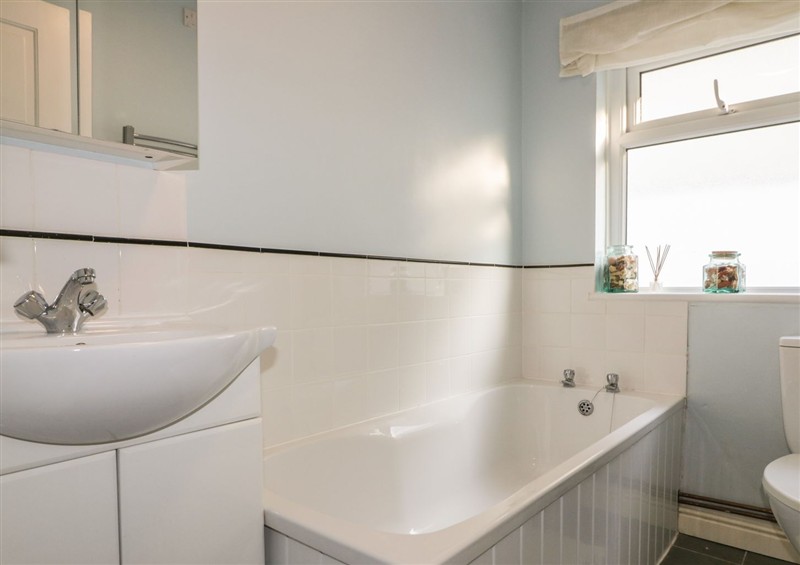 This is the bathroom at Chy Vean, St Agnes