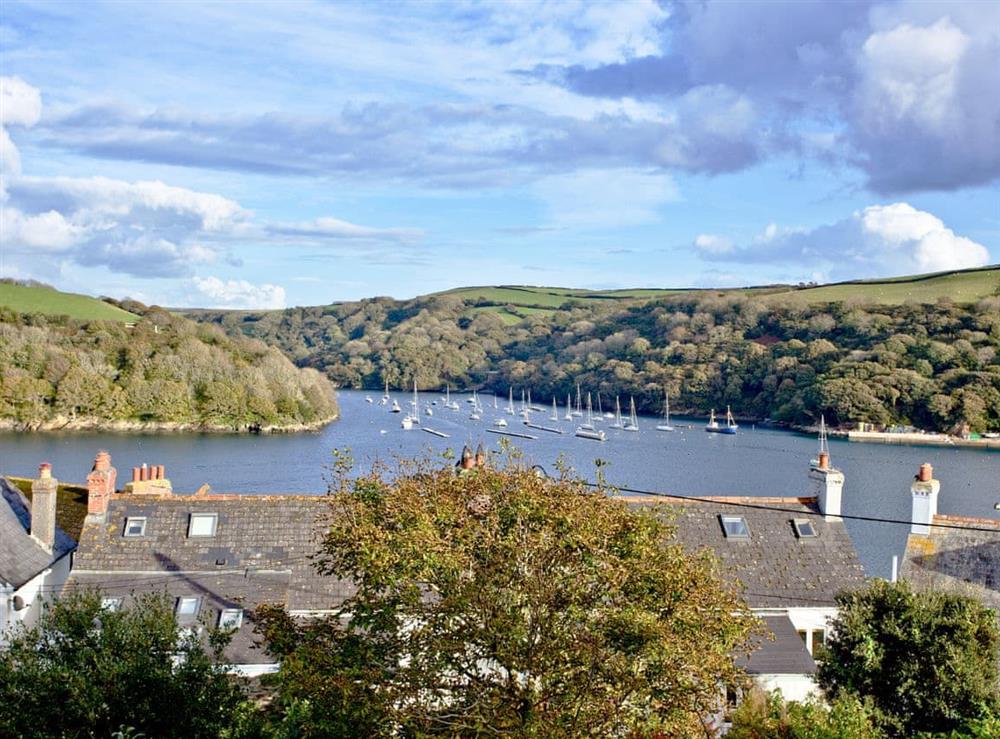 Fantastic views from the property at Chyandour in Fowey, Cornwall