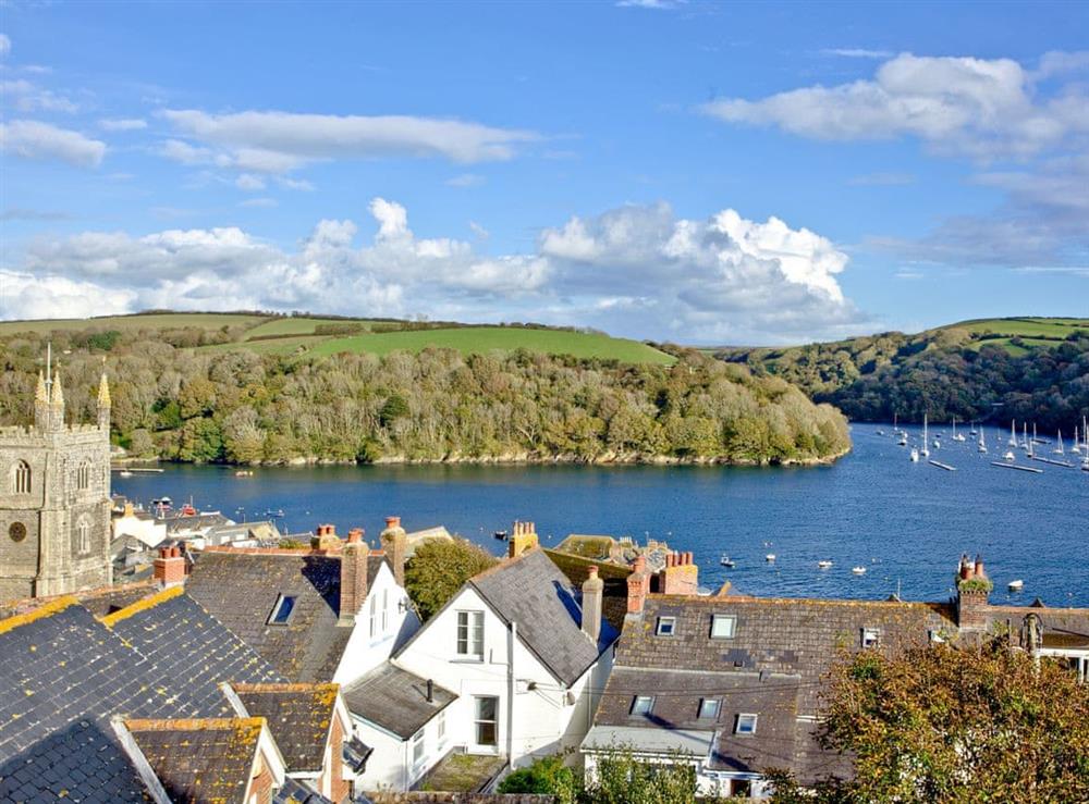 Spectacular views over fowey and the river at Chyandour in Fowey, Cornwall
