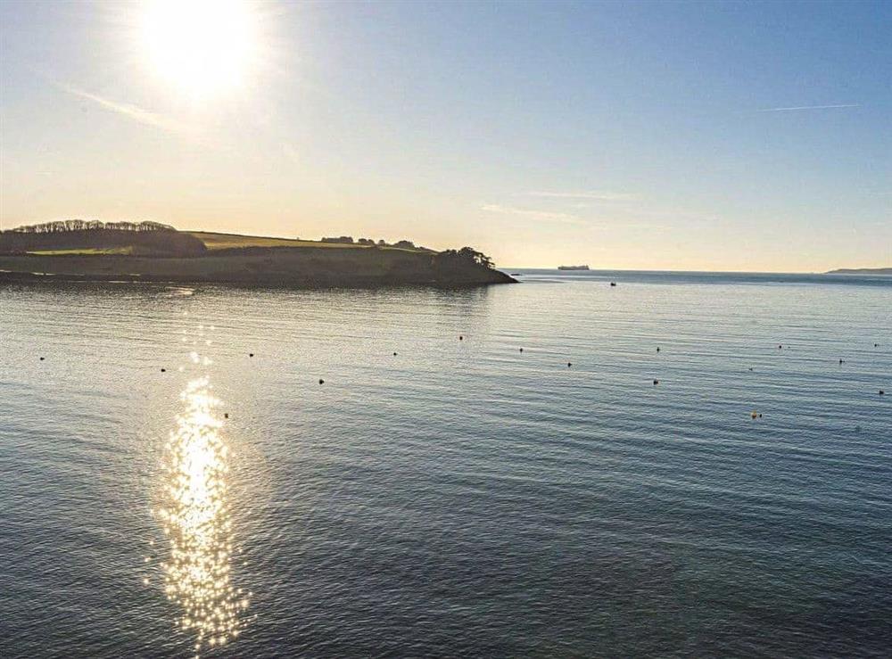 View from the property at Chymor in St Mawes, Cornwall