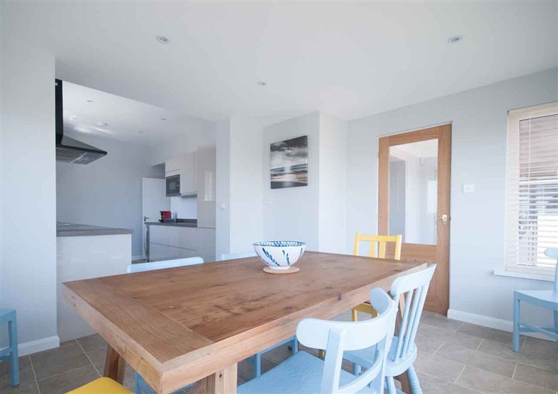 The dining room at Chynoweth, Crantock
