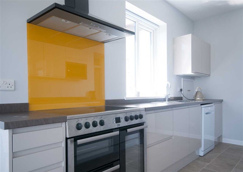 This is the kitchen at Chynoweth, Crantock