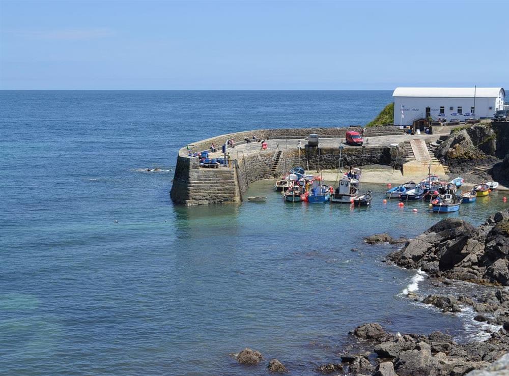 Coverack harbour at Chynoweth in St. Keverne, near Helston, Cornwall