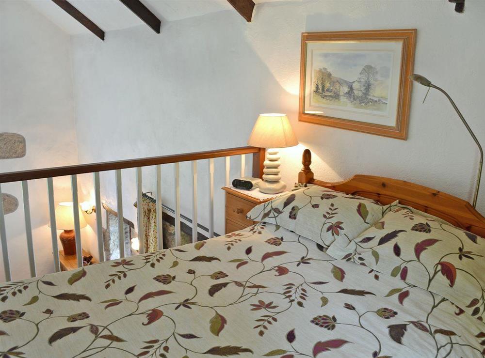 Comfortable galleried double bedroom (photo 2) at Chywood Barn in Breage, near Helston, Cornwall