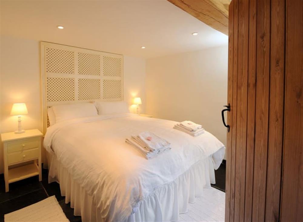 Double bedroom at Cider Barn, Park Mill Farm in Exmoor & Country, North Devon